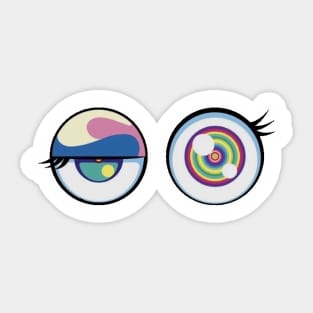 Takashi eyes Sticker